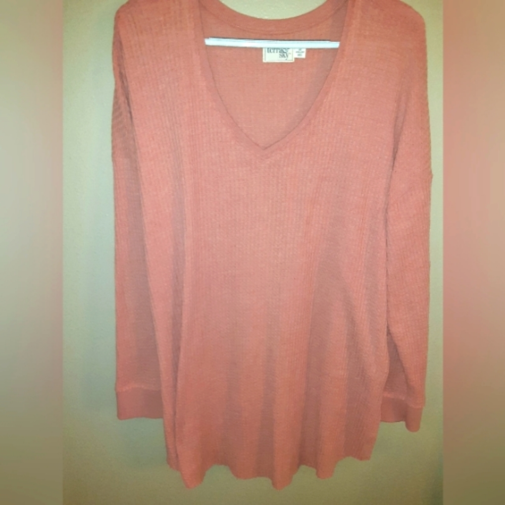 Light terra/sky sweater